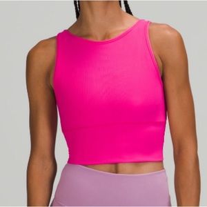 Lululemon power pivot ribbed tank size 10